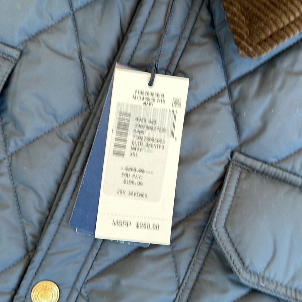 Polo Ralph Lauren Men's Brentford Insulated Quilted Shirt Jacket College xxl - Picture 8 of 10